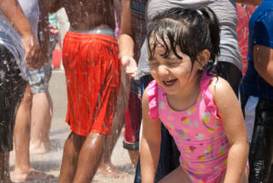 Photo of child playing in Washington Avenue Park